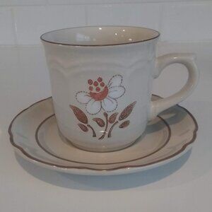 Vintage Set of 2 Mayblossom Tea/Coffee Cups With Saucers